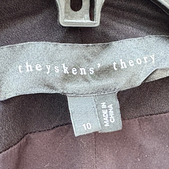 Theyskens’ Theory size 10 black silk blazer! - Picture 1 of 6